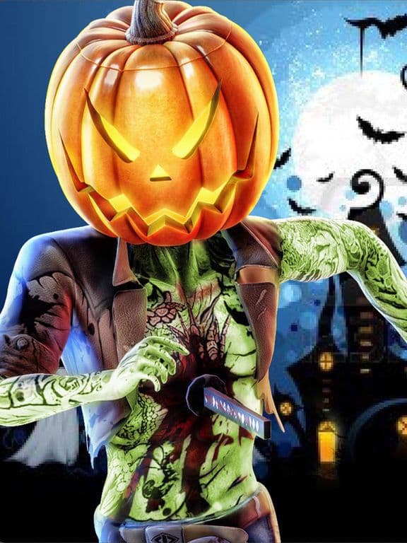 Halloween Theme Zombie Runner screenshot 2