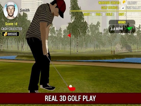 Super Professional Golf: New Free 3D Golf Game screenshot 2