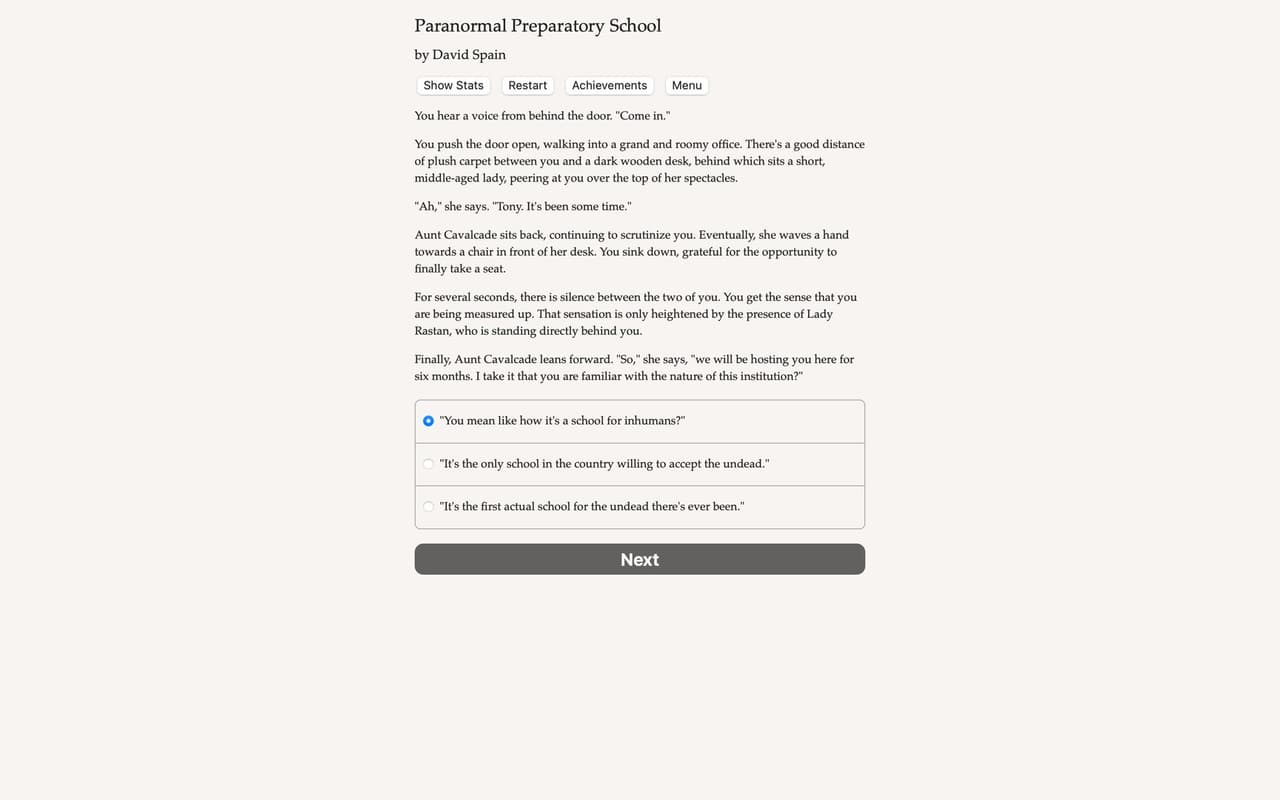 Paranormal Preparatory School screenshot 5