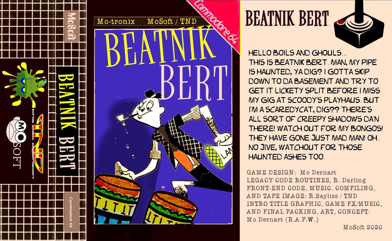 Beatnik Bert (C64) Commodore 64 screenshot 3
