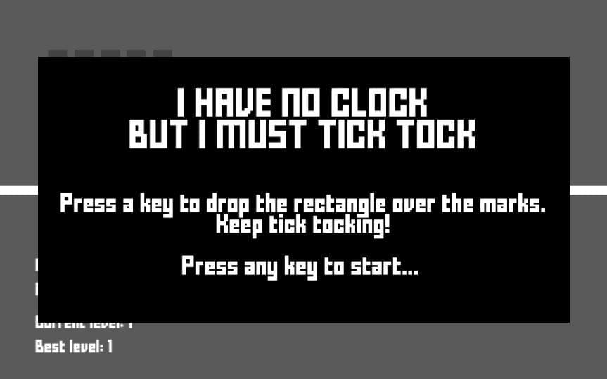 I have no clock and i must tick tock screenshot 2