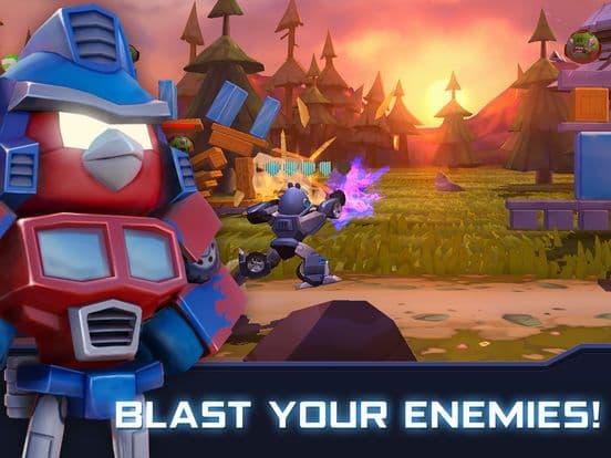 Angry Birds Transformers screenshot 2