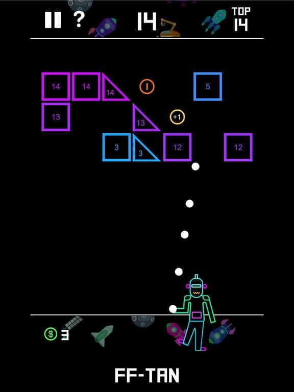 FFTAN - swipe brick break screenshot 4