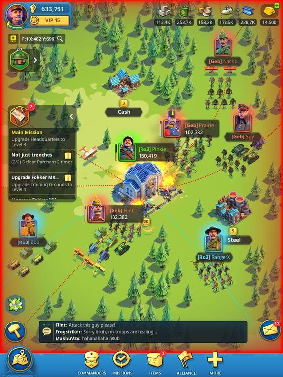 Game of Trenches: WW1 Strategy screenshot 6