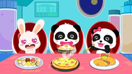 Little Panda Chefs Robot Kitchen-Kids Cooking screenshot 6