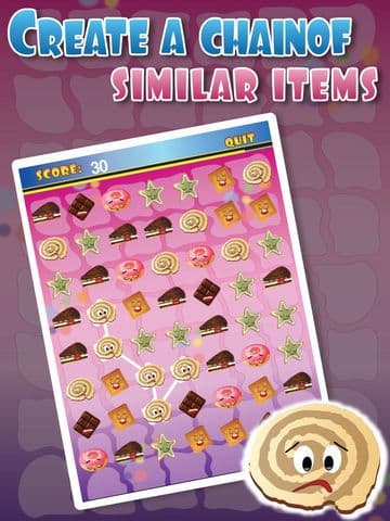 Pastry Crazy Match Mania - Paradise Kitchen Connect Puzzle Game FREE screenshot 4