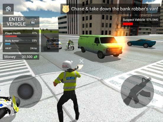 Police Car Driving: Crime City screenshot 5