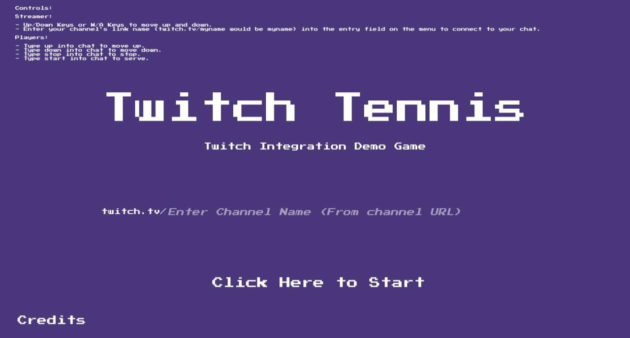 Twitch Tennis screenshot 2