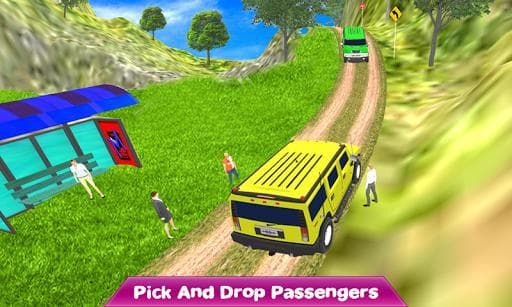 Crazy Taxi Jeep Drive screenshot 2
