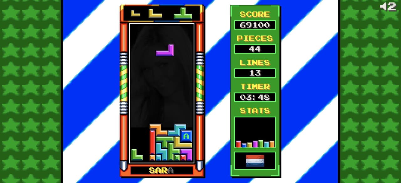 Gals Tetris screenshot 4