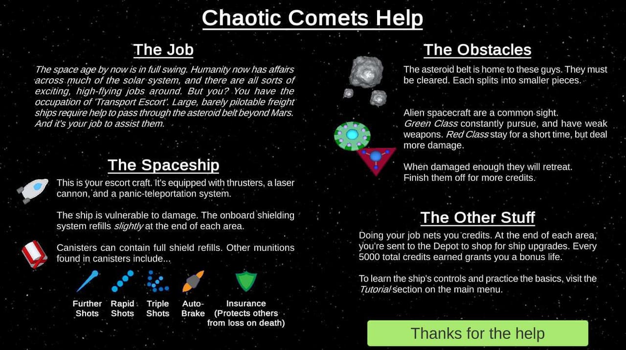 Chaotic Comets screenshot 4