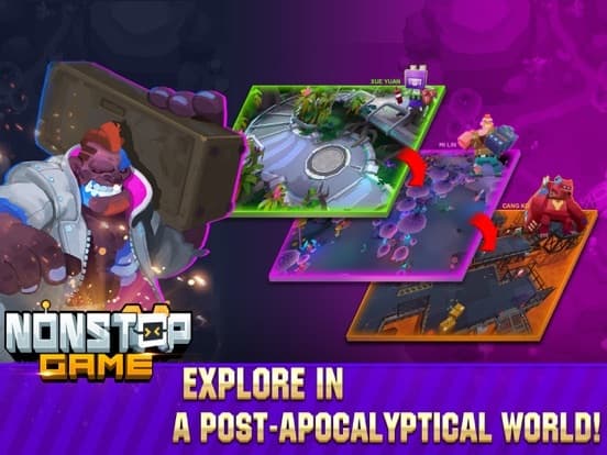 Nonstop Game: Cyber Raid