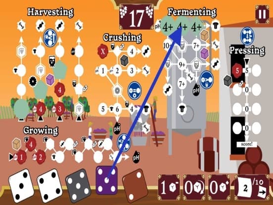 Pour Decisions: A roll & write screenshot 5