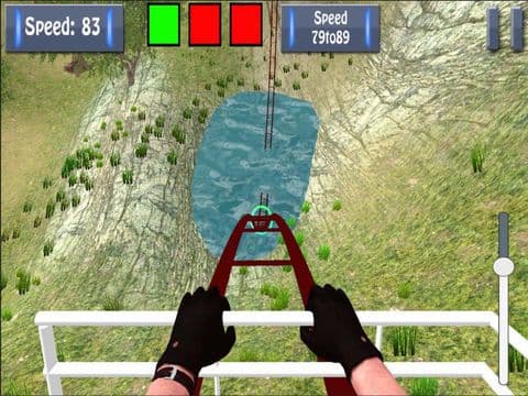 Roller Coaster Simulator 2 - Extreme Adventure Roller Coaster Madness 2016 screenshot 4