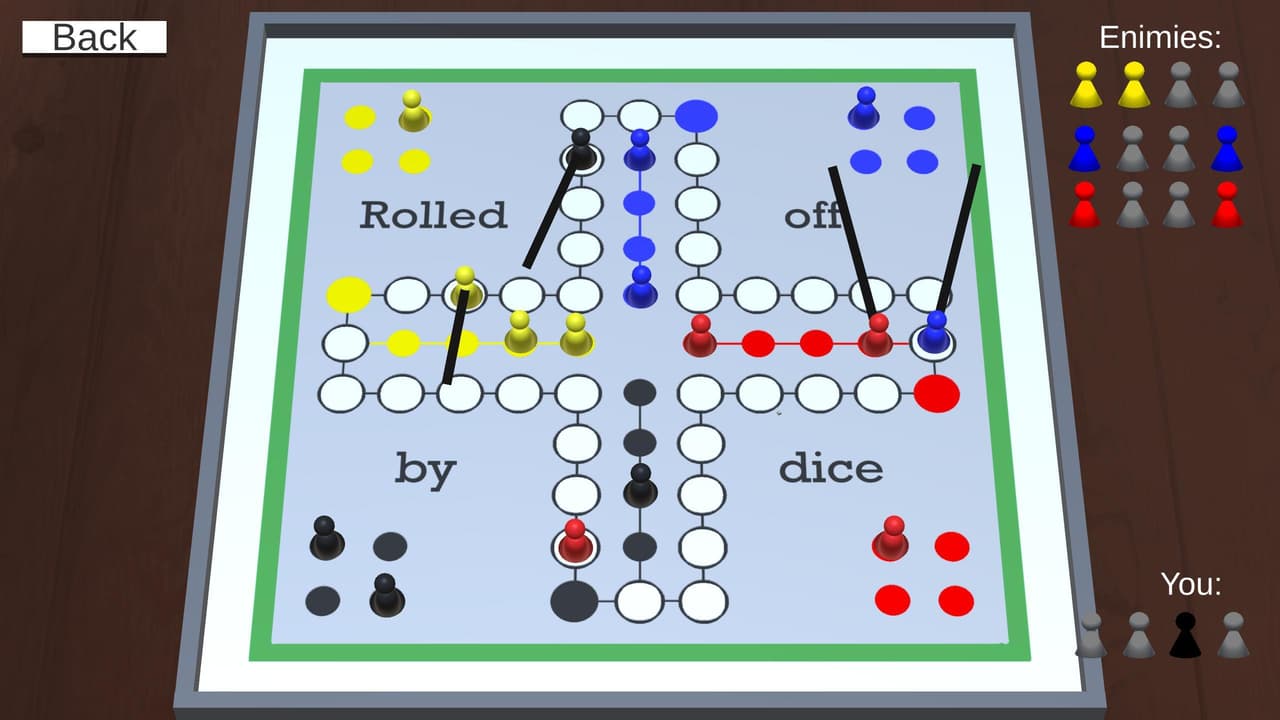 Rolled off by dice