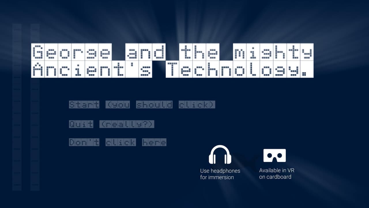 George and the Mighty Ancients Ones Technology [VR] screenshot 2