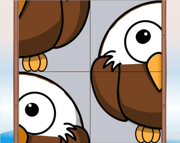 Cute Christmas Puzzle with Animals screenshot 3