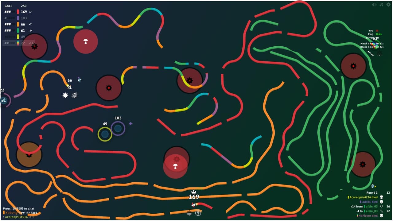 Curve Fever Pro screenshot 2