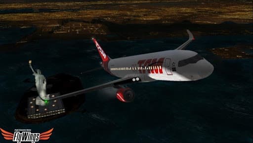 Flight Simulator Night NY HD