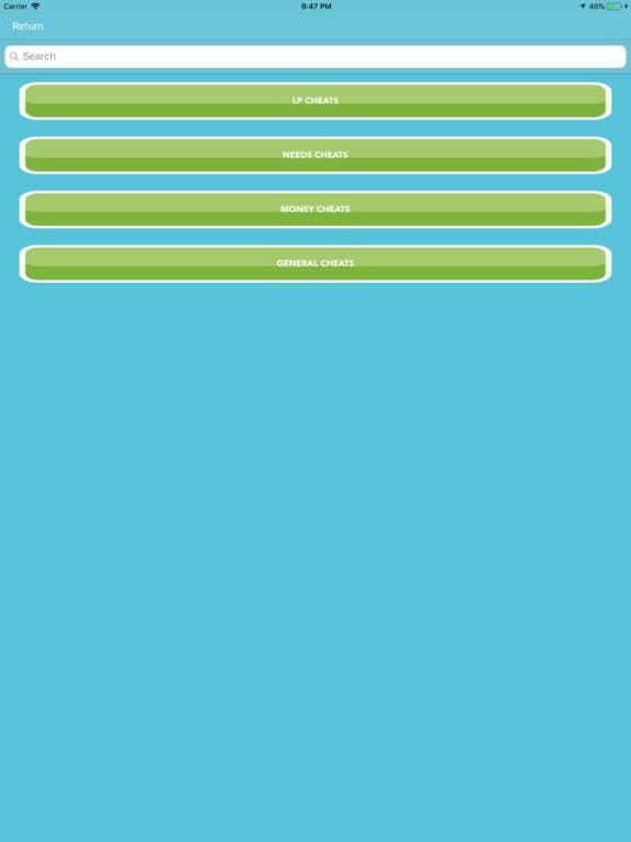 Cheats for The Sims Freeplay screenshot 5