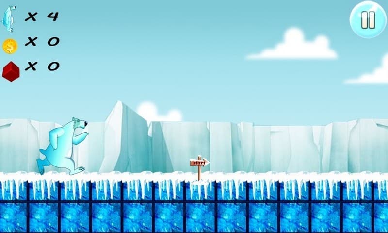 Adventure Ice Bear Run screenshot 4