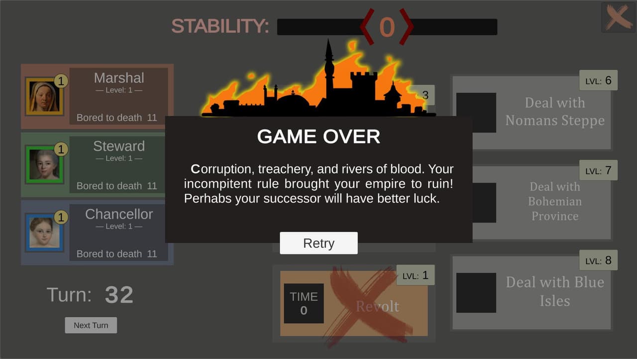 Unstable Empire