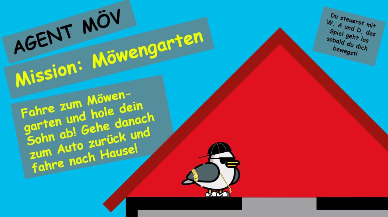 Agent Möv Mission Möwengarten - Mobile screenshot 2