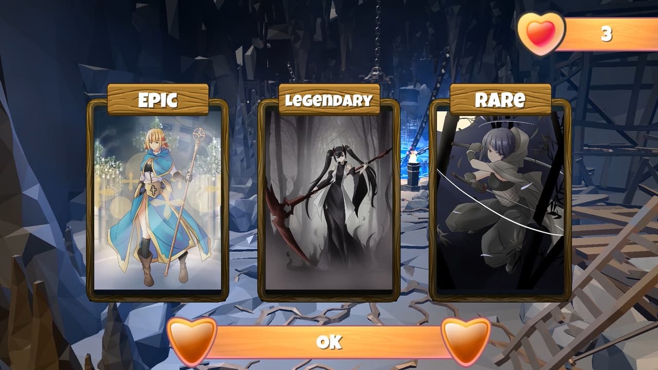 RPG Girls - Lootbox Hunt screenshot 2