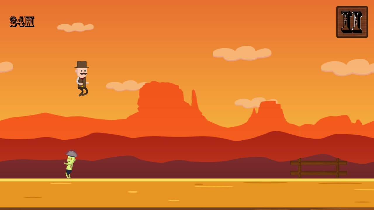 Cowboy Runner (My Second Game) screenshot 3