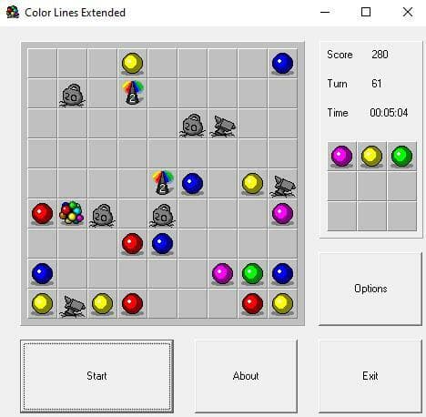 Color Lines Extended screenshot 2