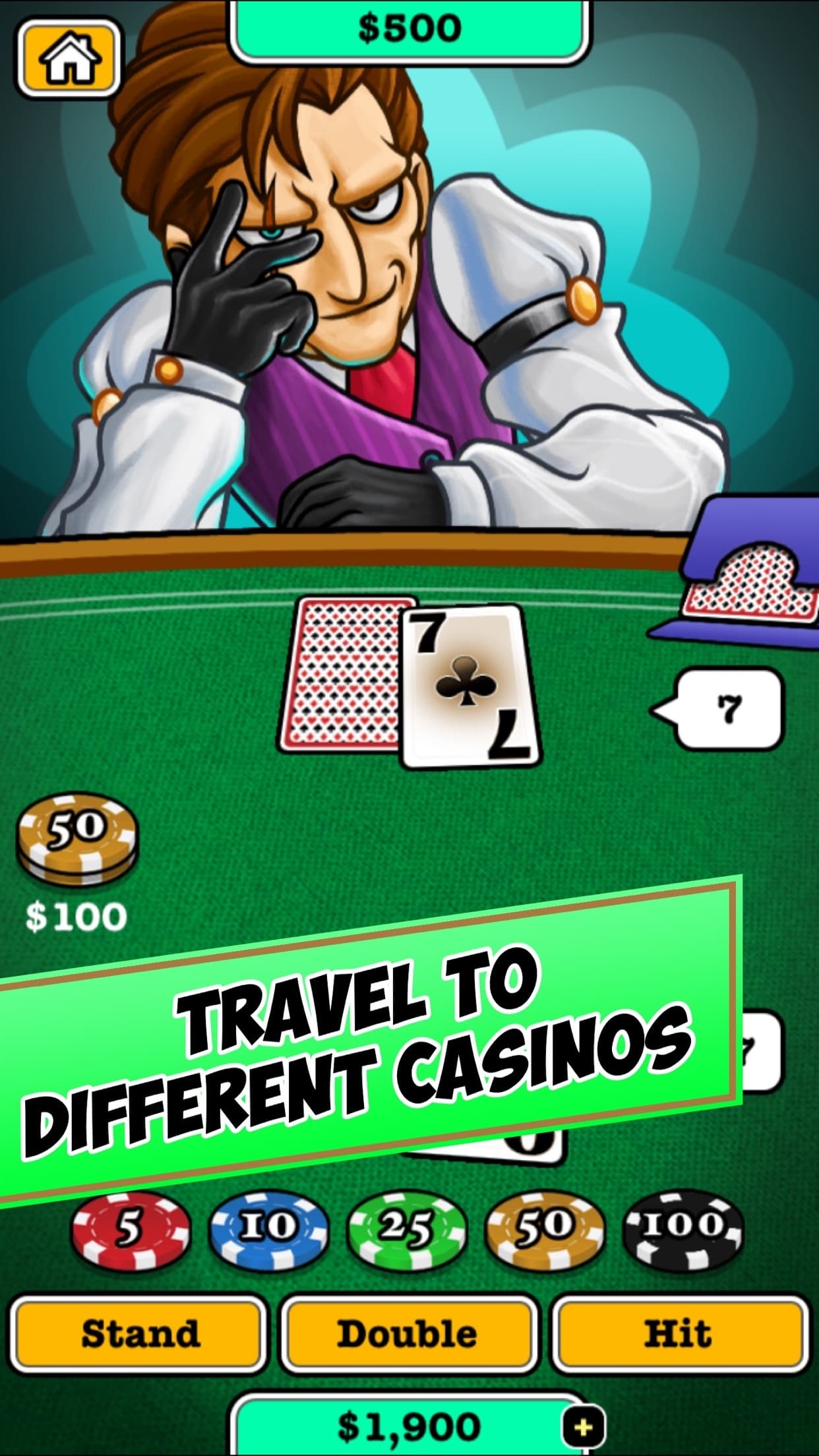Blackjack 21 Royale screenshot 3