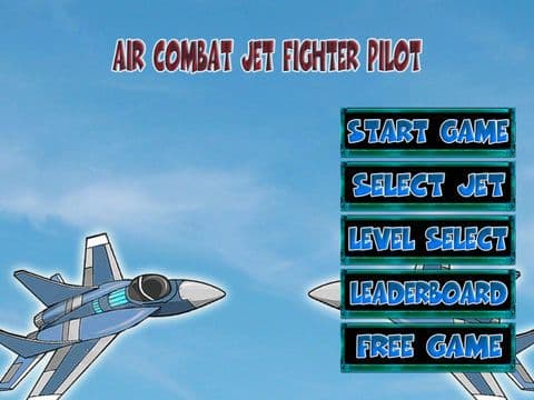 Air Combat Jet Fighter Pilot - Pixel Top Shooter Classic Free screenshot 2