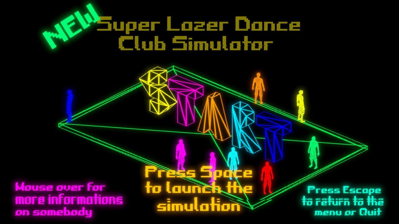 New Super Lazer Dance Club Simulator screenshot 2
