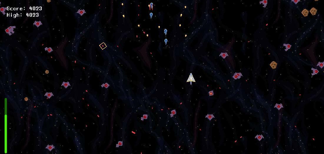 Space run (itch) (Orbitallion) screenshot 2