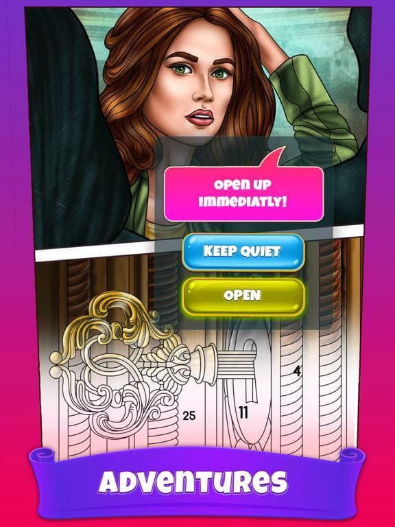 Color By Number Secrets & Love screenshot 3
