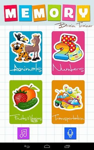 Memory Game: Animals, Fruits, Cars & Numbers screenshot 6