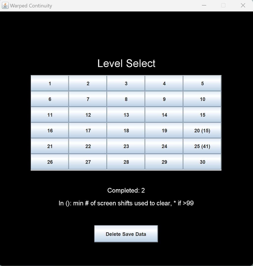 Warped Continuity screenshot 2