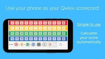Qwixx Scorecard screenshot 2
