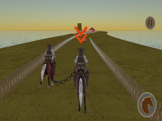 Riding Chained Horse