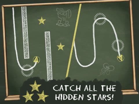 Blind Line - Blackboard Chalk Puzzle Game screenshot 4