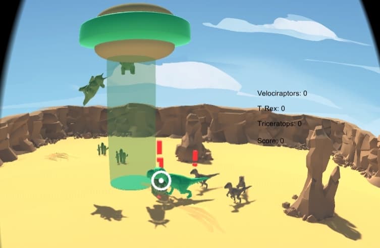 Aliens stole the dinosaurs
