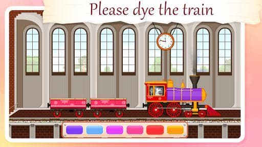 Train for Animals - BabyMagica free screenshot 2