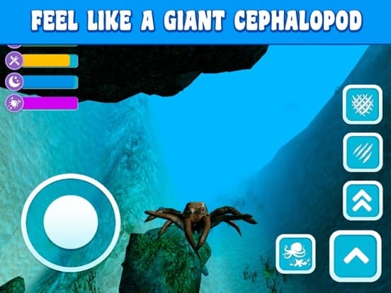Octopus Subwater Life Simulator screenshot 2