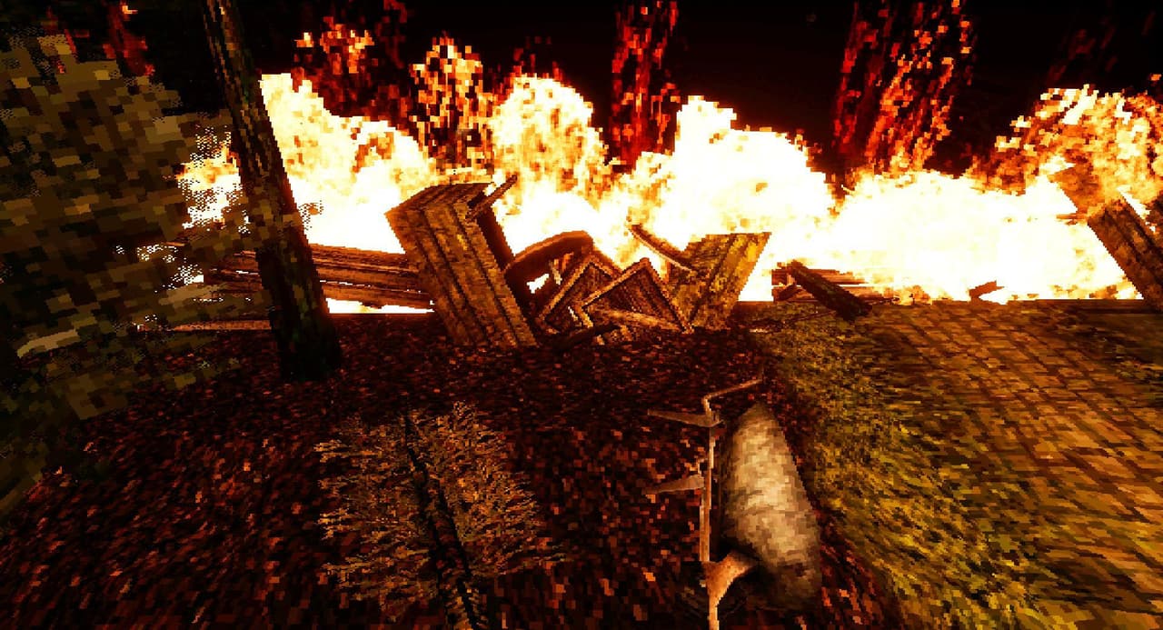 PS1 Style Horror Game - Demo screenshot 5