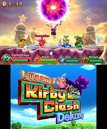 Team Kirby Clash Deluxe screenshot 2