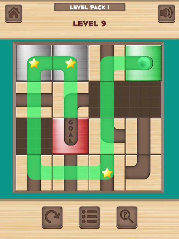 Ball Unblock - Slide the blocks and roll the ball screenshot 4