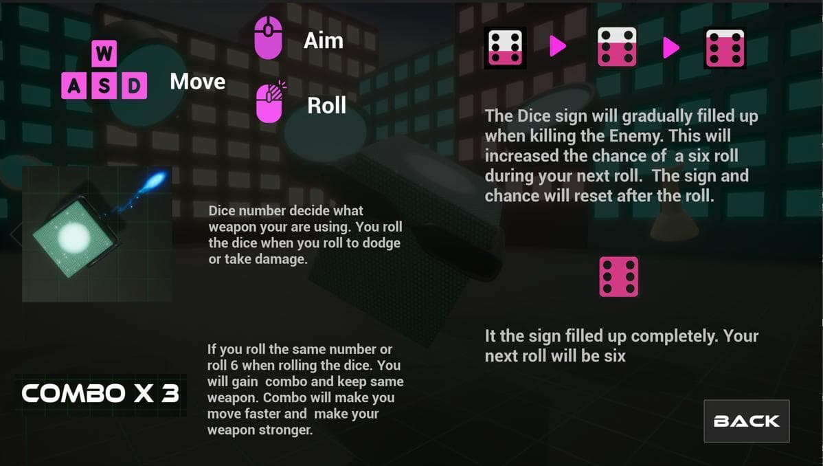 Neon Dice Roll screenshot 3