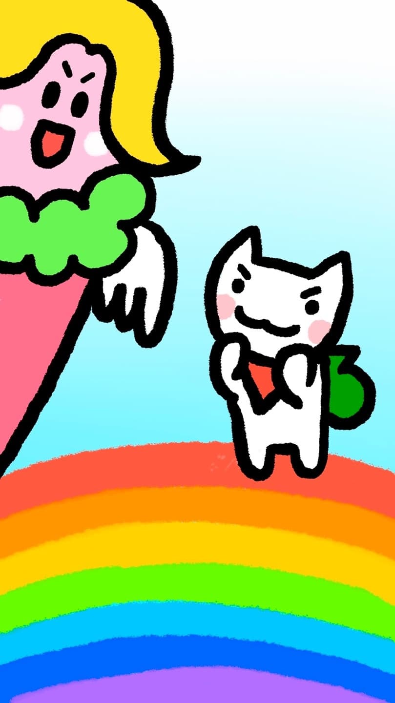 Kitty over the Rainbow screenshot 2