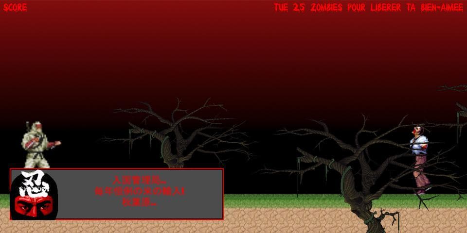 Shinobi Vs Zombies screenshot 2