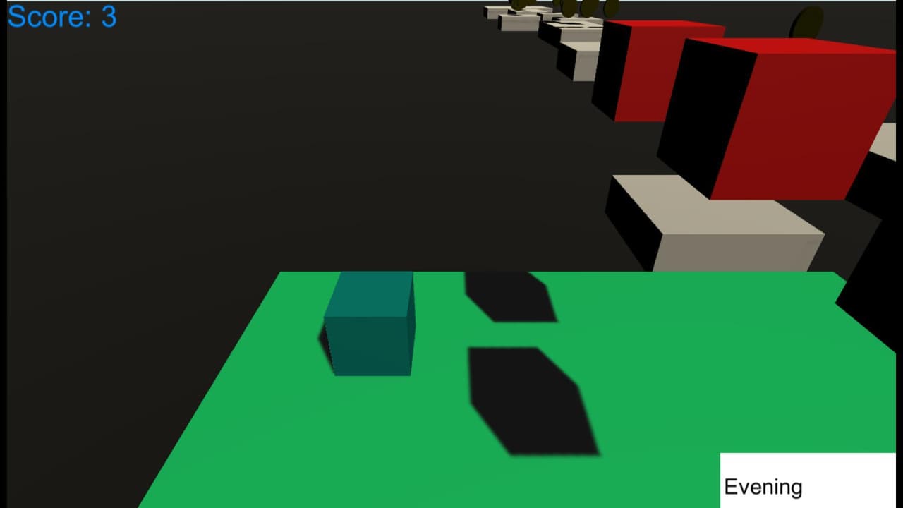 3D basic platformer screenshot 2
